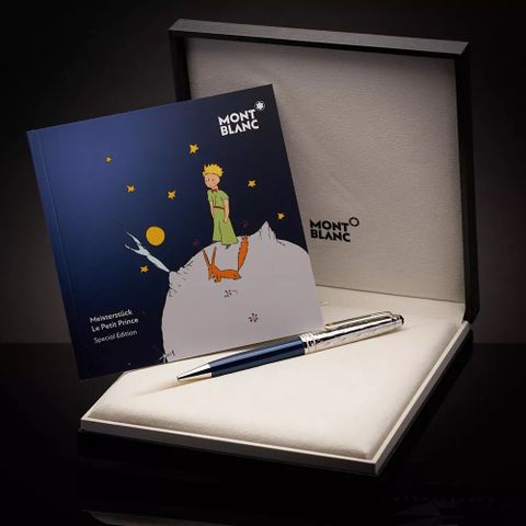 MONTBLANC 萬寶龍 大班系列 小王子 Solitaire Doue 原子筆-藍色