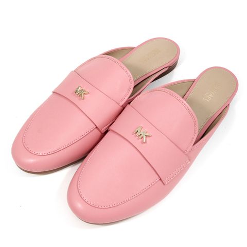 MICHAEL KORS GEMMA MK LOGO櫻草花粉色樂福鞋/穆勒鞋