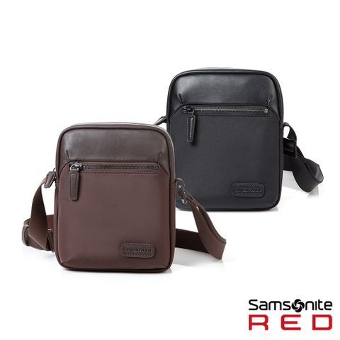 Samsonite RED DUNBLAN 商務拼接時尚迷你斜背包/側背包(多色可選)