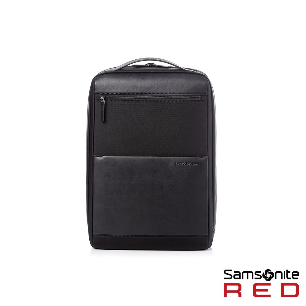 Samsonite RED DARNFORD 時尚商務輕量筆電後背包15.6吋(黑)