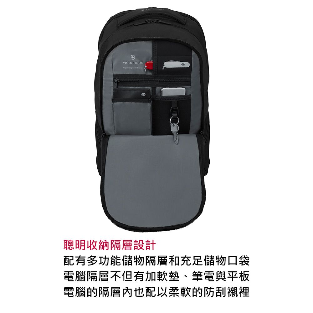 VICTORINOX 瑞士維氏 16吋 Vx Sport EVO豪華雙層後背包 / 多色 (611417)