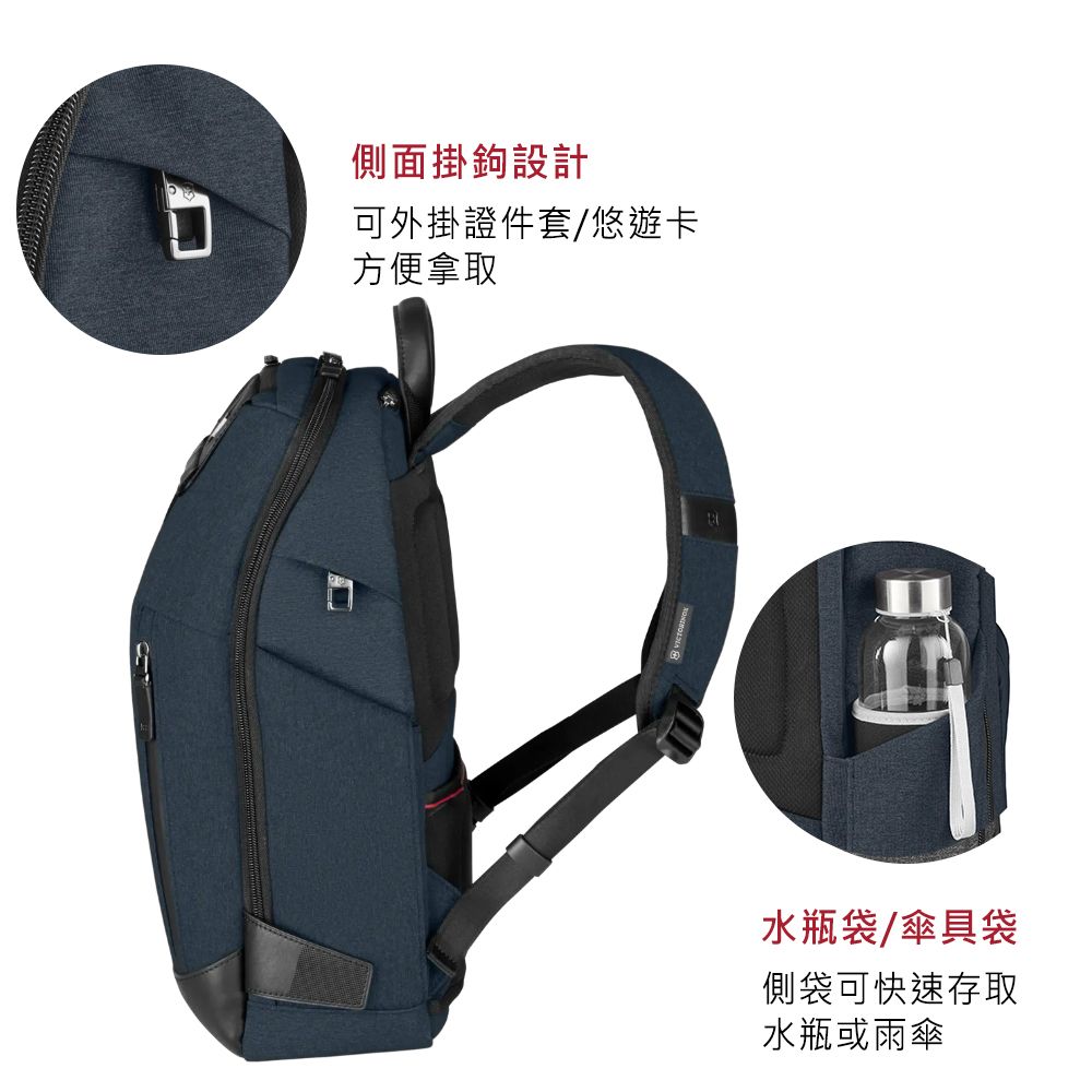 VICTORINOX 維氏 ARCHITECTURE URBAN2 雙層後背包 - 藍色 (612670)