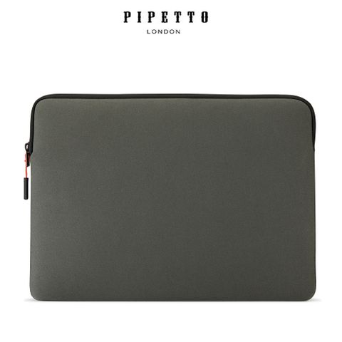 Pipetto 【英國品牌】 MacBook Air 13.6吋/Pro 14吋 Classic Fit 電腦包-灰綠色