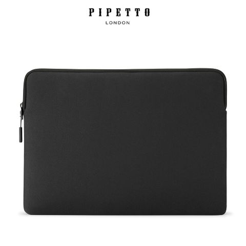 【英國品牌】PIPETTO MacBook Air 13.6吋/Pro 14吋 Classic Fit 電腦包-黑色