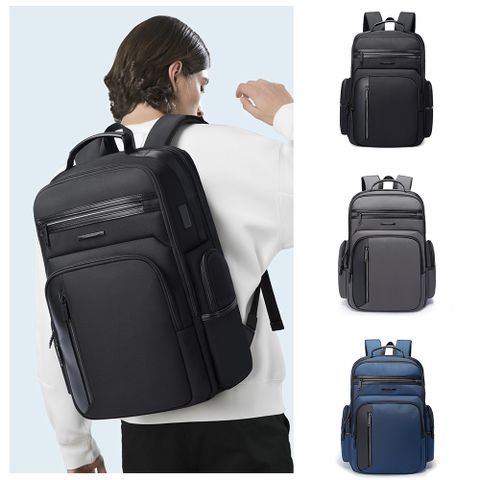 【leaper】休閒商務旅遊多功能防潑水15.6吋筆電後背包 3色可選