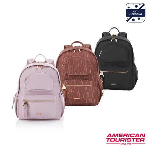 美國旅行者 AMERICAN TOURISTER  ALIZEE DAY 日常休閒抗菌女性筆電後背包14吋(多色可選)