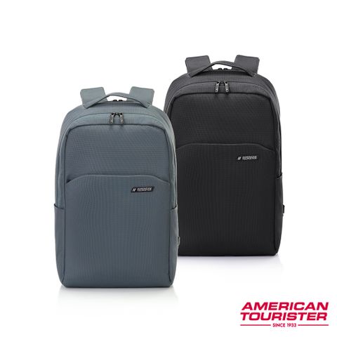American Tourister 美國旅行者 RUBIO 簡約雙隔層筆電後背包/雙肩包/電腦包15.6吋(多色可選)