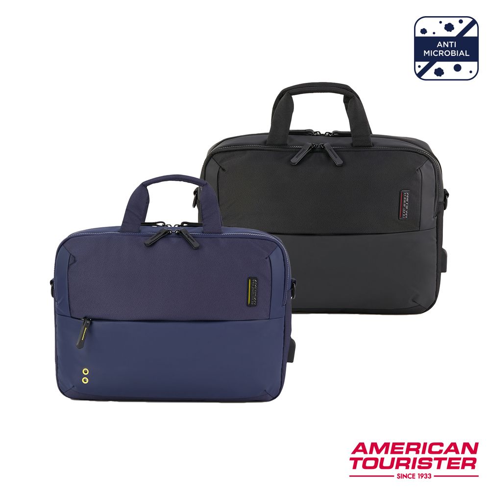 美國旅行者 AMERICAN TOURISTER Zork 2.0 減壓抗菌輕量筆電公事包15.6吋(多色可選)