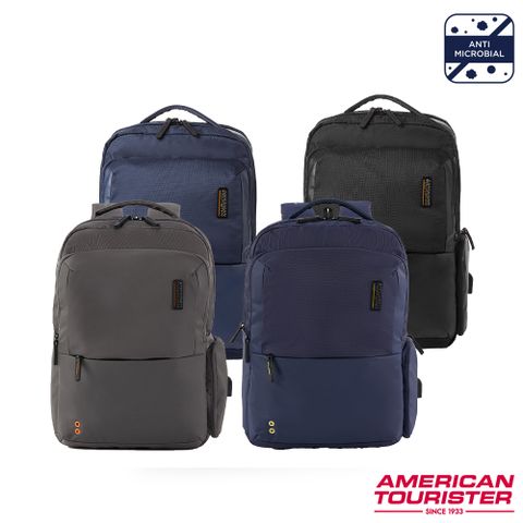 American Tourister 美國旅行者 AMERICAN TOURISTER Zork 2.0 減壓抗菌輕量筆電後背包14吋(多色可選)