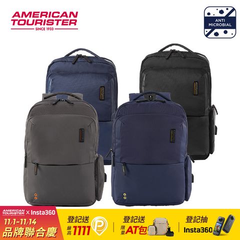 American Tourister 美國旅行者 Zork 2.0 減壓抗菌輕量筆電後背包14吋(多色可選)