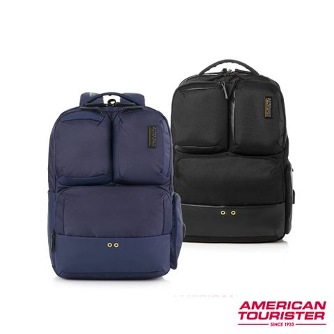 American Tourister 美國旅行者 ZORK 2.0 減壓輕量多口袋筆電後背包/雙肩包/電腦包14吋(多色可選)