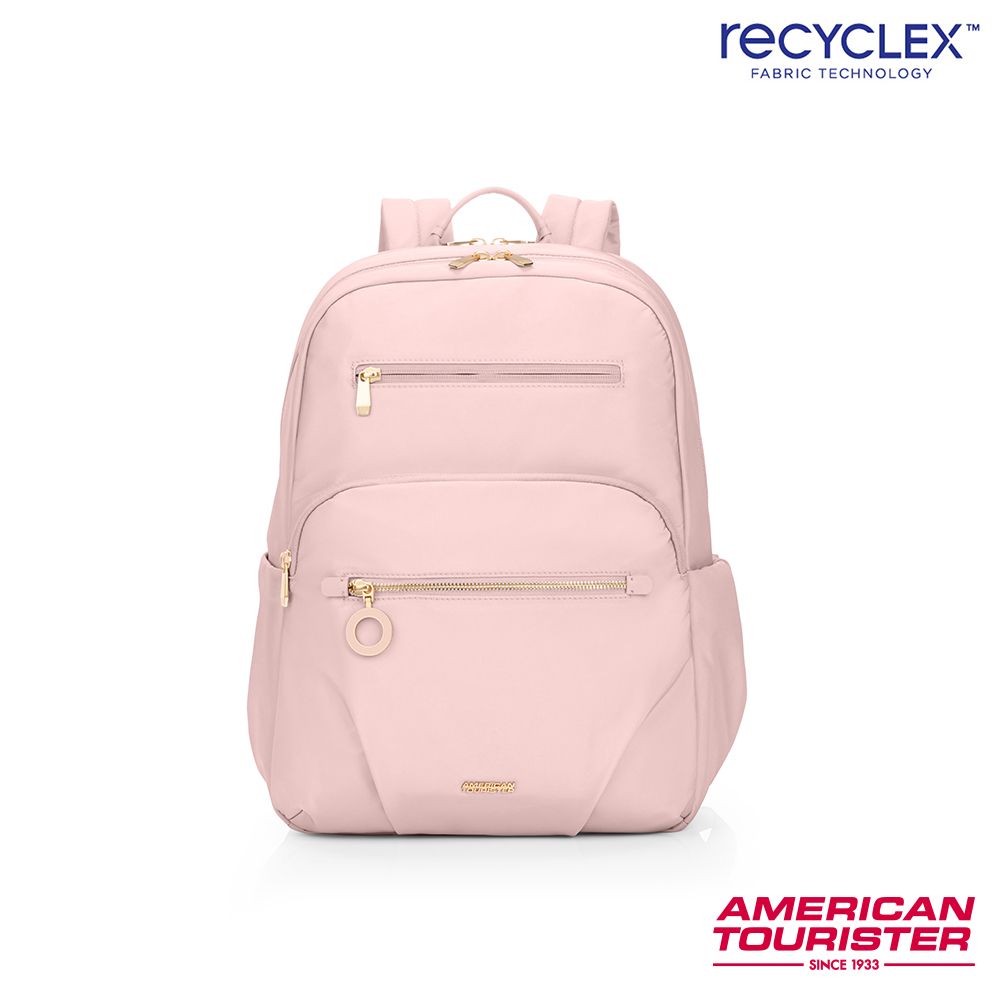 American Tourister 美國旅行者 ALIZEE AIMEE 日常休閒抗菌女性筆電後背包14吋(多色可選)