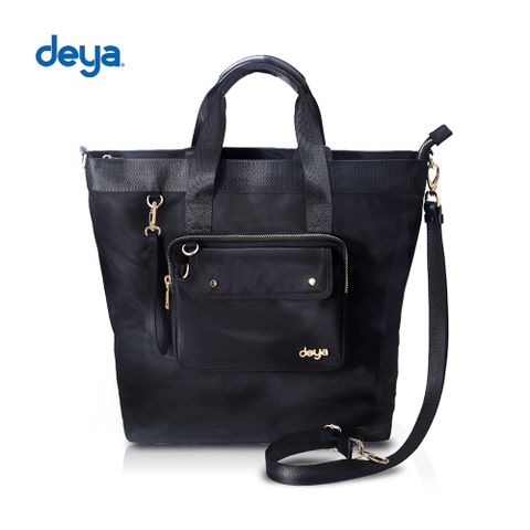 deya chic系列-渾然經典-大托特子母三用包(L)
