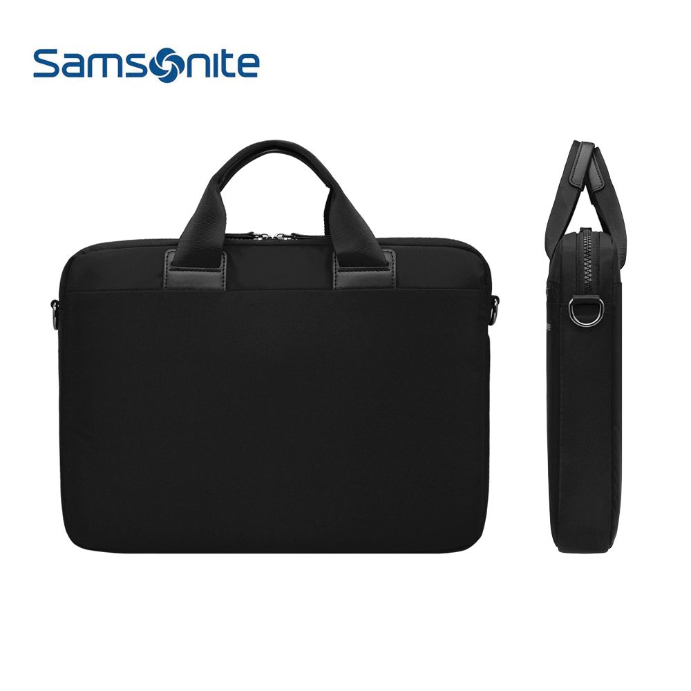 Samsonite 新秀麗 DENDI-ICT 14/13 吋筆電手提包(附肩背帶) - 黑色