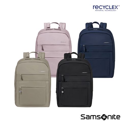 Samsonite新秀麗 Move 4.0 再生材質經典時尚女性筆電後背包13.3吋(多色可選)