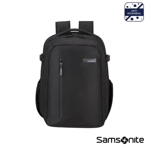 Samsonite新秀麗 Roader 抗菌商用多功能筆電後背包15.6吋(黑色)