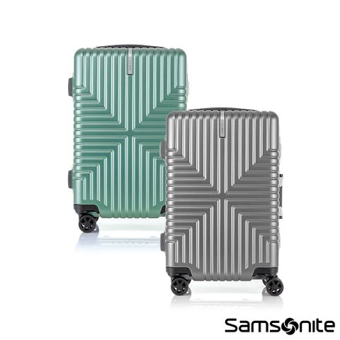Samsonite新秀麗 20吋 Intersect 高質感PC鋁框硬殼TSA登機箱/行李箱(多色可選)