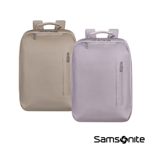 Samsonite 新秀麗 ONGOING 再生材質簡約輕盈女性筆電後背包15.6吋(多色可選)