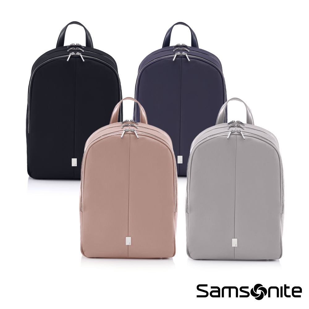 Samsonite 新秀麗   UP-LINE 時尚優雅輕量尼龍女性筆電後背包14.1吋(多色可選)