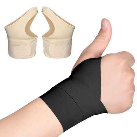 los1604舒適透氣薄款可調節健身瑜伽運動護手腕鼠標媽媽手拇指關節護指套