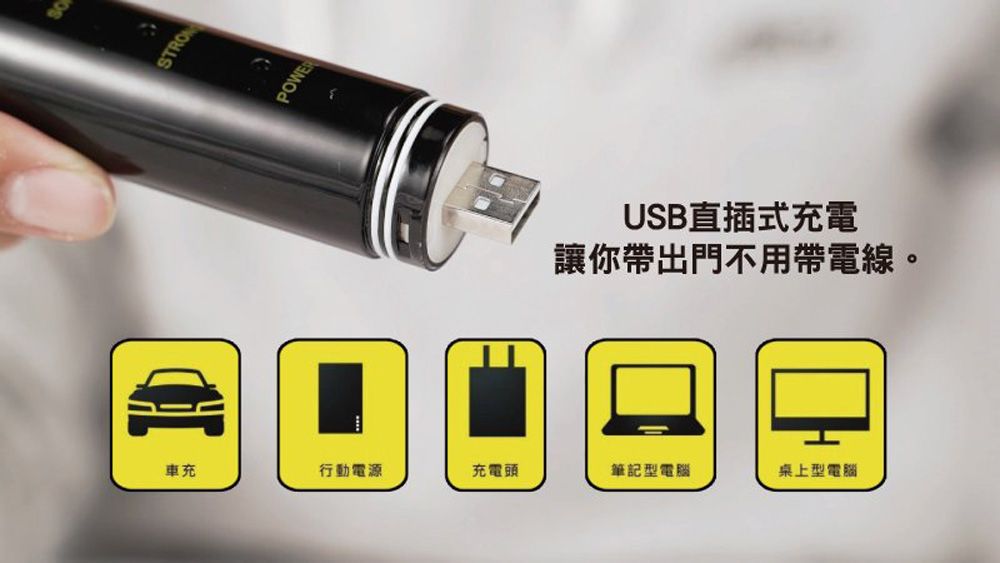 STRONPOWERUSB直插式充電讓你帶出門不用帶電線。車充行動電源充電頭筆記型電腦桌上型電腦