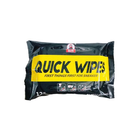 Quick Wipes 鞋用溼紙巾 30抽 (去汙 清潔 濕紙巾 擦鞋 紙巾包 擦鞋神器 小白鞋濕紙巾 小白鞋便攜擦鞋包 30抽)