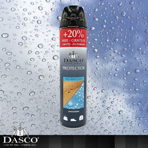 DASCO 伯爵 【鞋之潔】英國 防水防污劑 300ml 容量加大 最新安全烴成分 不產生PM2.5懸浮粒子