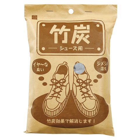 日本-小久保 鞋用竹炭除濕消臭包100gX2入