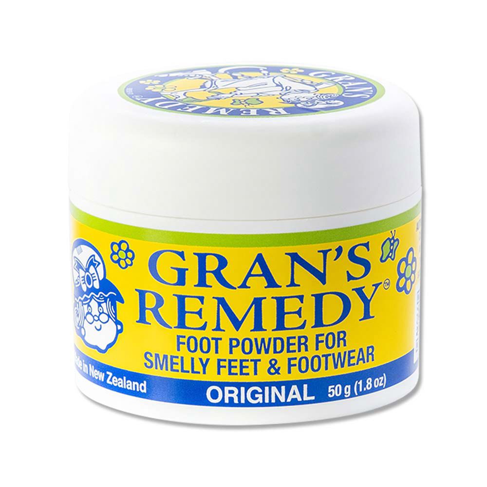  紐西蘭Gran's Remedy老奶奶-長效淨味神奇除臭鞋粉(3款可選)50g/罐(鞋襪足部香氛,運動鞋乾燥劑)