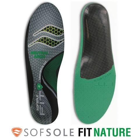 SOFSOLE FIT NEUTRAL ARCH 專利個人化記憶鞋墊【一般足弓】