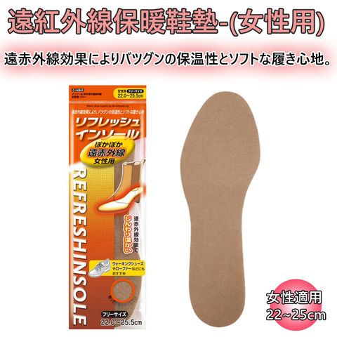 Schick 舒適 日本 SANADA 遠紅外線保暖鞋墊-女用 22~25.5cm另有男用