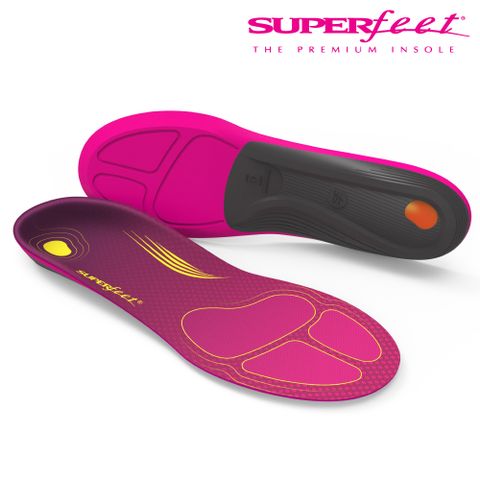 【美國SUPERfeet】碳纖維路跑鞋墊 – 紫色