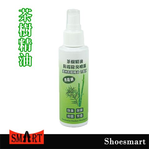 SHOESMART 【鞋之潔】 ck204茶樹精油防霉除臭噴霧100ml 防疫 消毒 清潔 抗菌 台灣製造 鞋全家福 熱賣