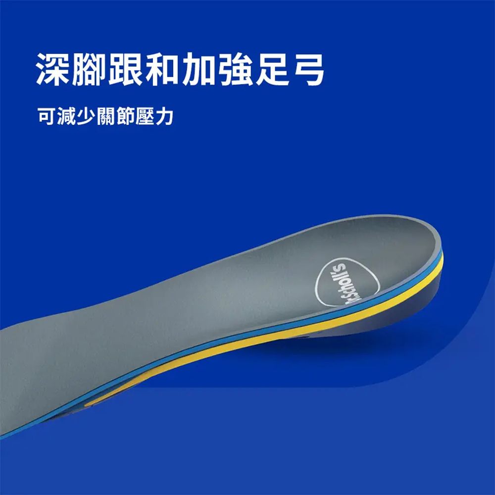 DR.SCHOLL'S 爽健 下半身減壓舒緩鞋墊(女用3/4型)(1雙)