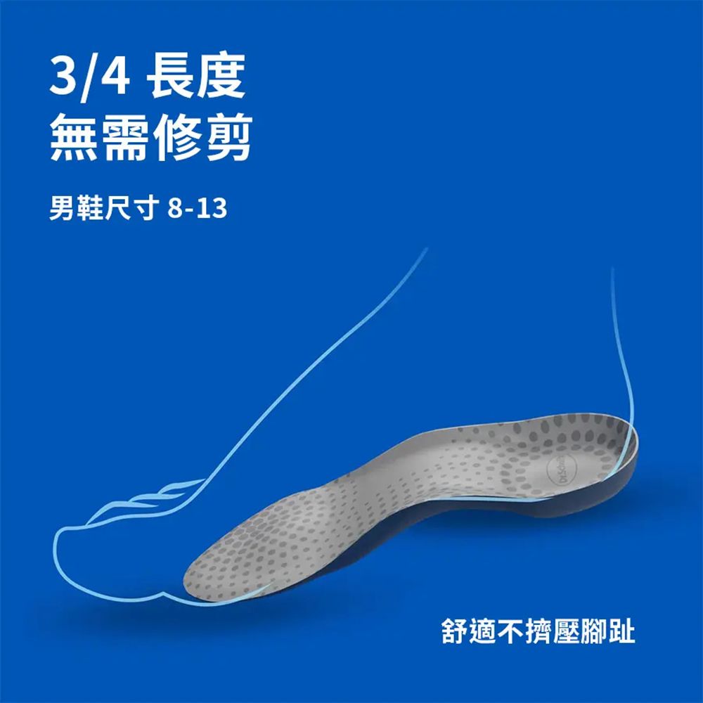 DR.SCHOLL'S 爽健 三合一防護鞋墊(男/女用 任選)