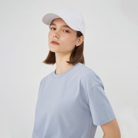 GIORDANO 女裝涼感抗菌打摺上衣-18 暮光藍