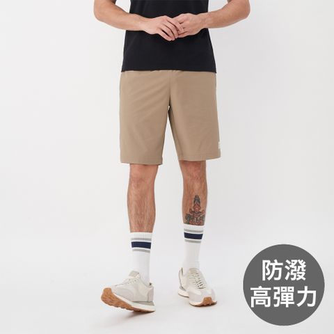 GIORDANO 佐丹奴 男裝防潑水彈力短褲 All Day Pants系列-20 冷卡其