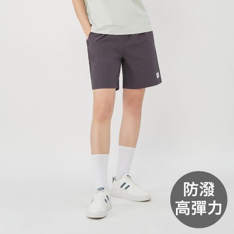 GIORDANO 佐丹奴 女裝防潑水彈力短褲 All Day Pants系列-40 深灰色