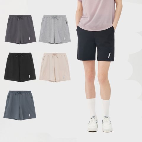 GIORDANO 女裝涼感抗菌休閒短褲-多色任選