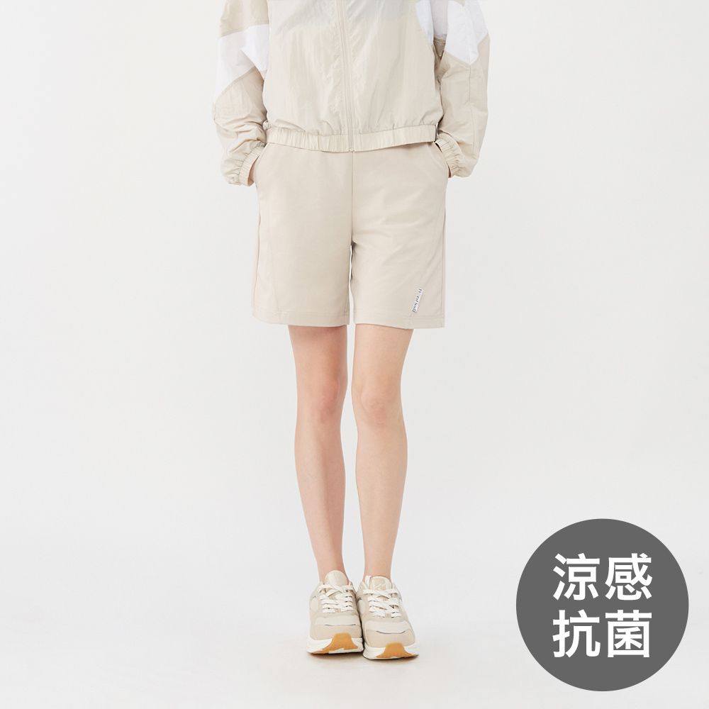 GIORDANO 佐丹奴 女裝涼感抗菌休閒短褲-多色任選