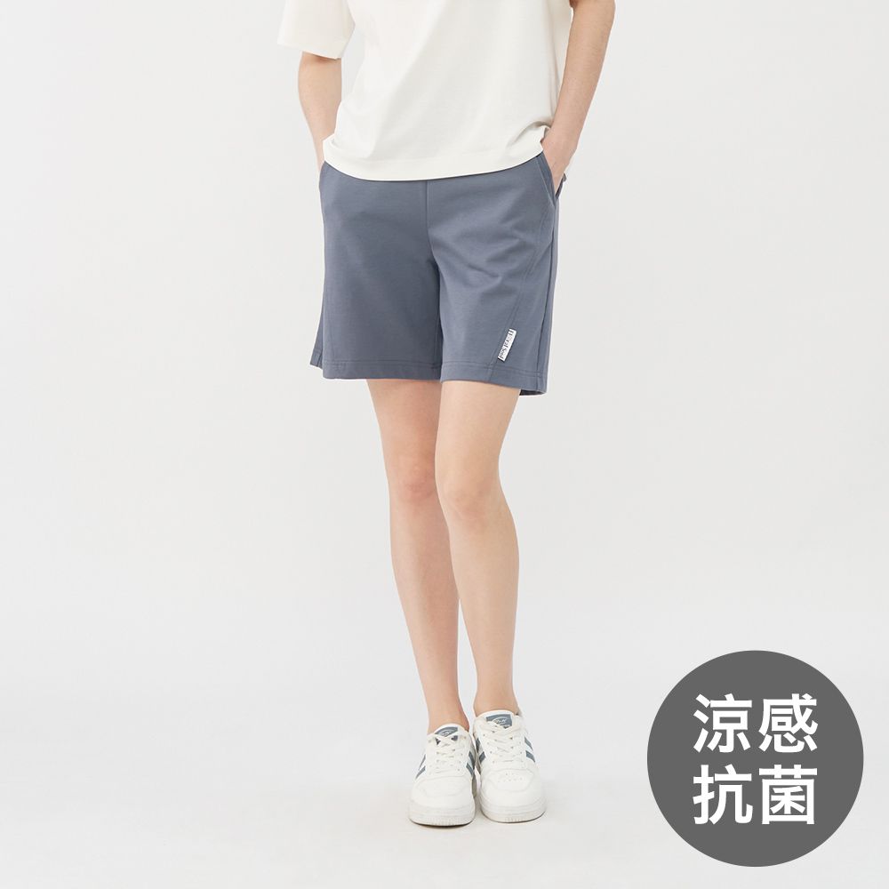 GIORDANO 佐丹奴 女裝涼感抗菌休閒短褲-多色任選