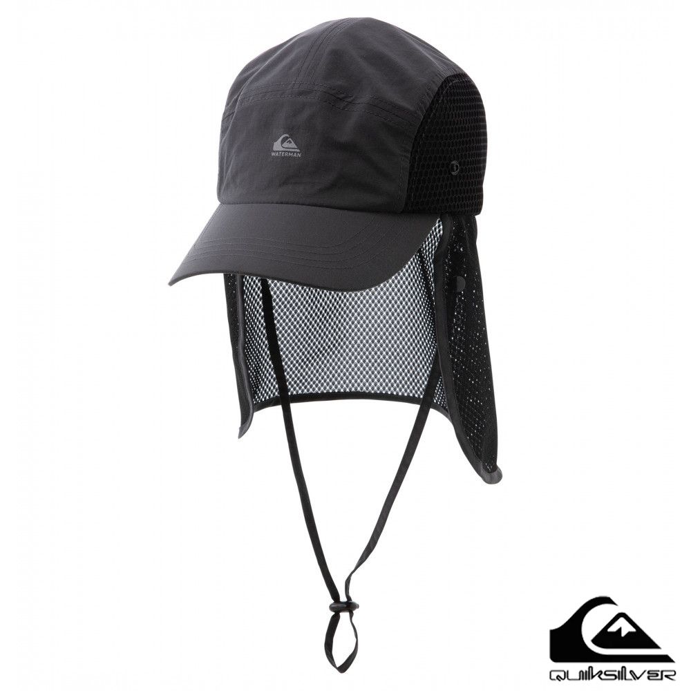 QUIKSILVER UV FIELD CAP JET 防潑水戶外機能帽 黑色 - PChome 24h購物