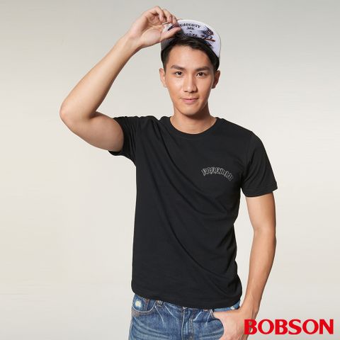 BOBSON 男款短袖印圖上衣(27021-88)