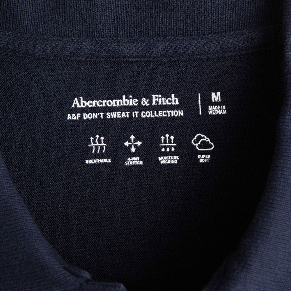 Abercrombie & FitchA&F DON'T SWEAT IT COLLECTIONMMADE INVIETNAM册BREATHABLEWAYSTRETCHMOISTUREWICKINGSUPERSOFT