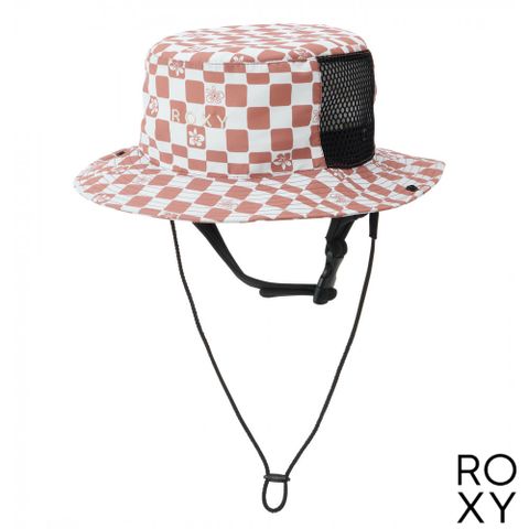 【ROXY】UV WATER SURF HAT 戶外運動帽 白色