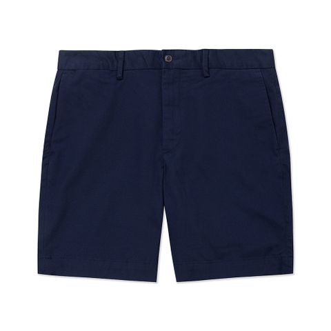 Polo Ralph Lauren RL 熱銷印刷文字休閒短褲-深藍色