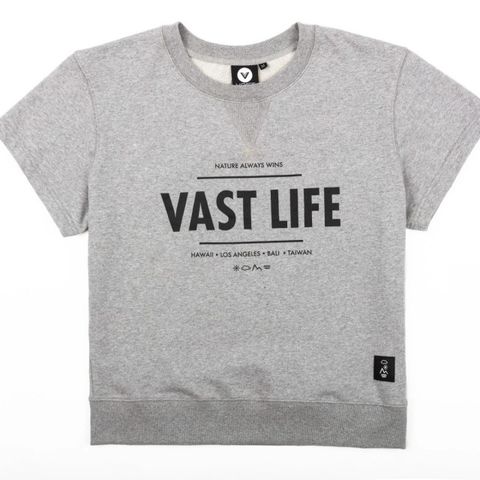 Vast 【美國加州】 大學圓領短TEE