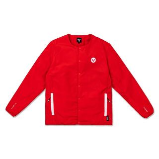 美國加州Vast經典撞色飛行夾克外套 - 紅色