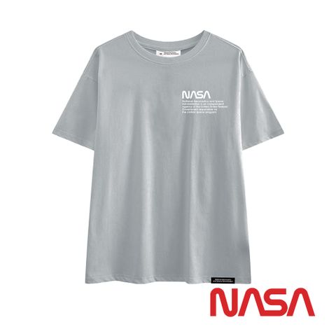 NASA SPACE 漫遊太空-星際線稿工程圖T恤 / 短袖上衣 / T-shirt -太空灰 NA00017