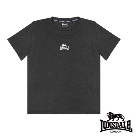LONSDALE 英國小獅 潮流LOGO短袖T恤-灰色 LT250002